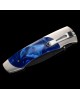 William Henry A Series Blue Acrylic Resin Pocket Knife